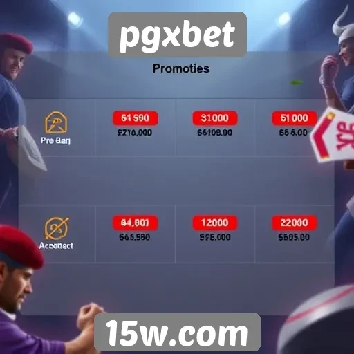 Novas promoções disponíveis na pgxbet